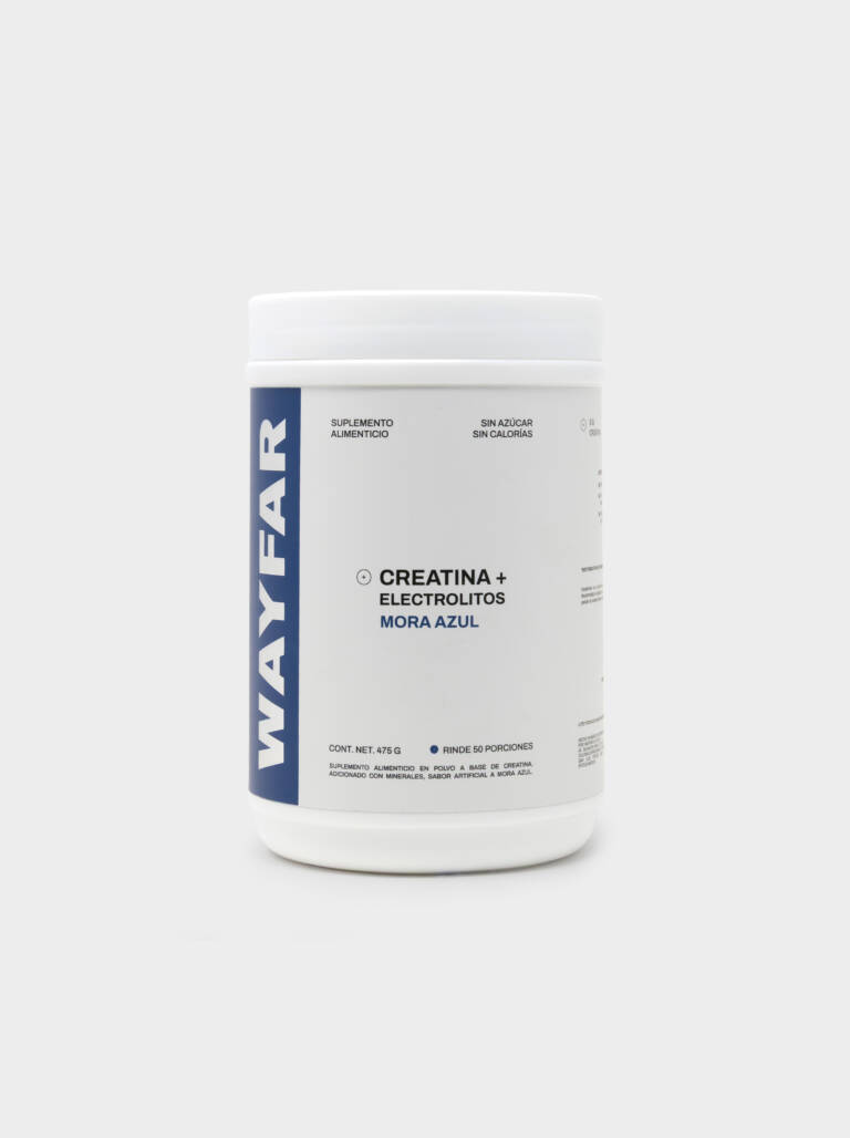 CREATINA ELECTROLITOS MORA AZUL
